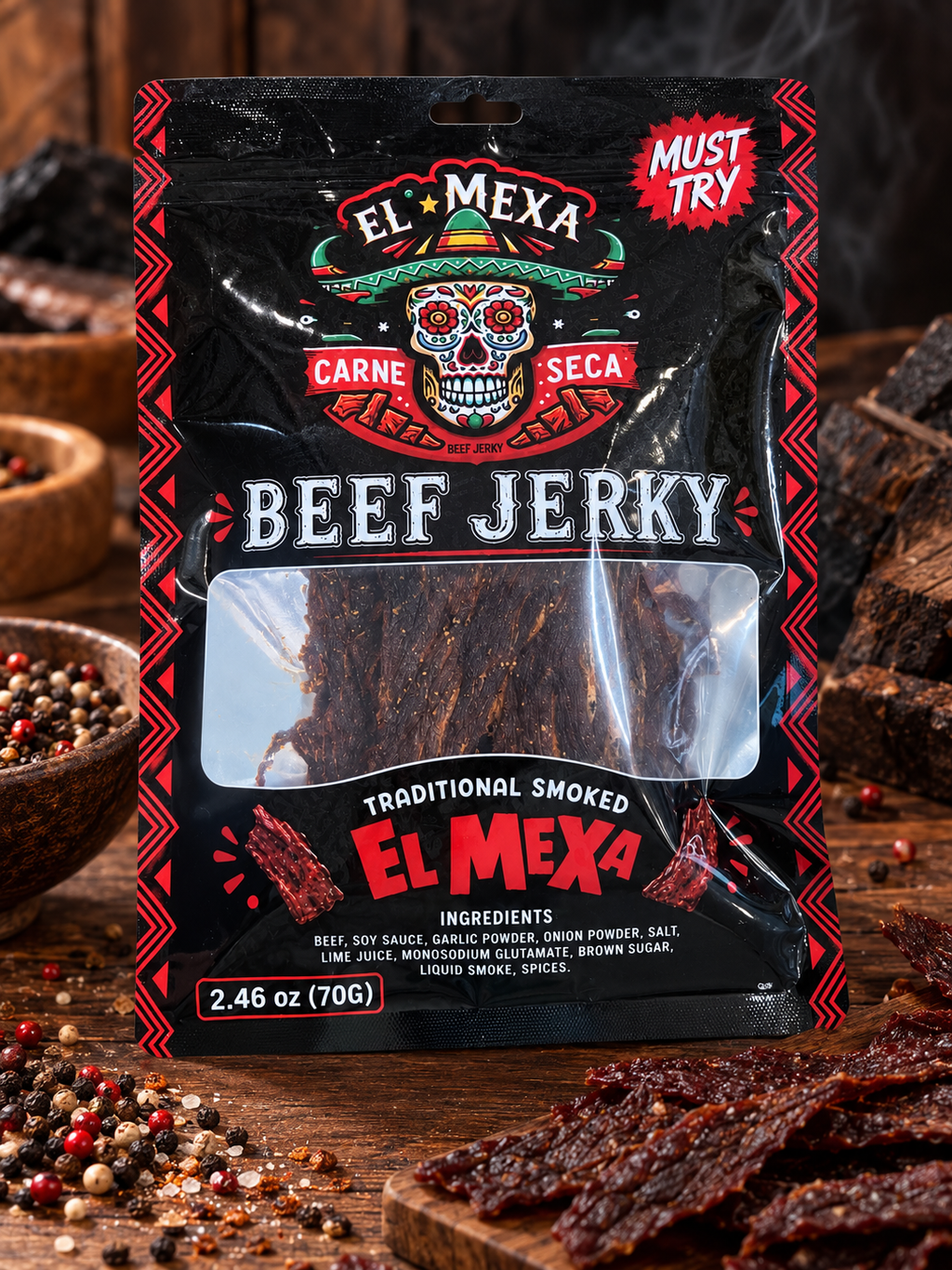 El Mexa Original Smoked Beef Jerky