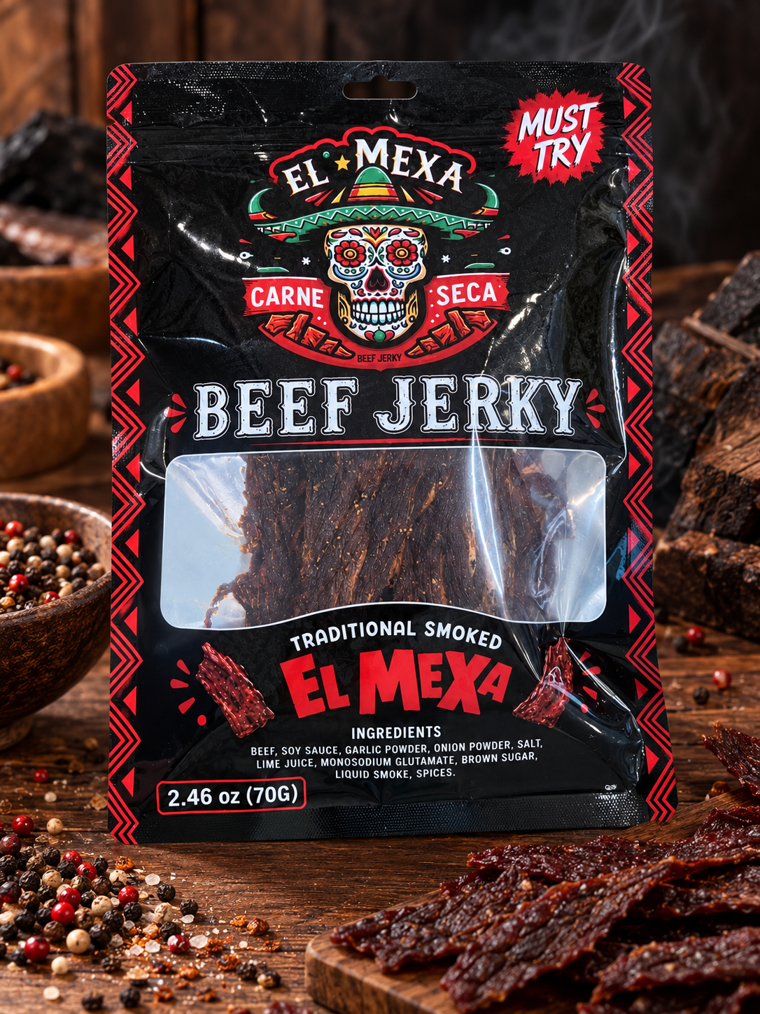 El Mexa Original Smoked Beef Jerky