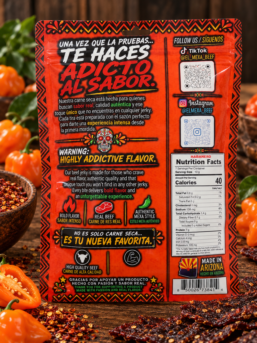 Habanero Beef Jerky