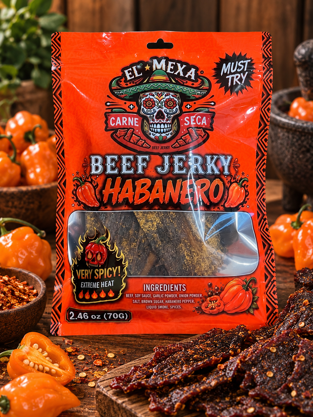 Habanero Beef Jerky